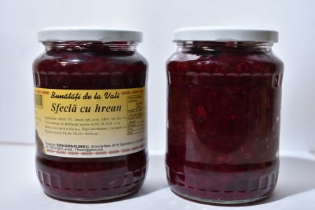 Muraturi si zacusti - Sfecla cu Hrean 720ML - Somcuta Mare