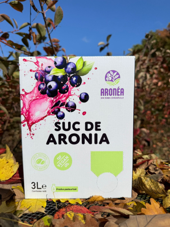 Alimente - Suc de Aronia bib 3L Fara Zahar - Valea Chioarului