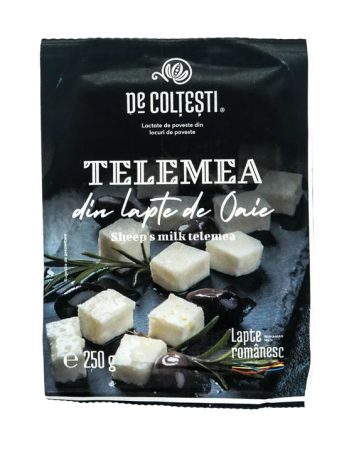 Specialitati din Lapte - Telemea din lapte de Oaie 250g - De Coltesti