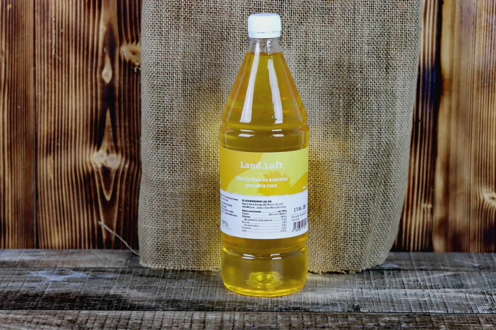 Sirop si ulei presat la rece - Ulei de Floarea Soarelui 1L - Landluft