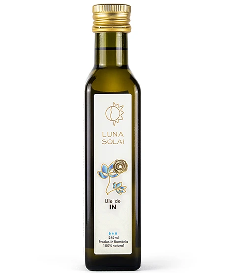 Sirop si ulei presat la rece - Ulei de IN 250ML - Luna Solai