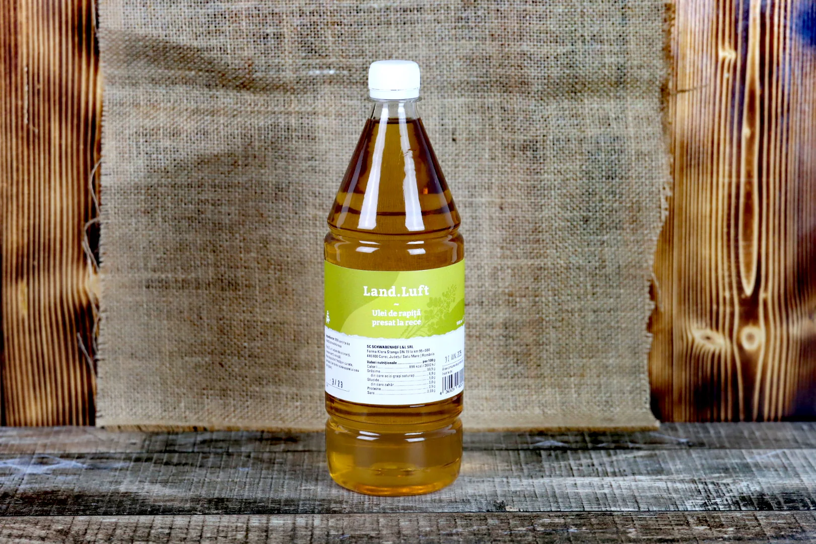 Sirop si ulei presat la rece - Ulei de Rapita 1L - Landluft