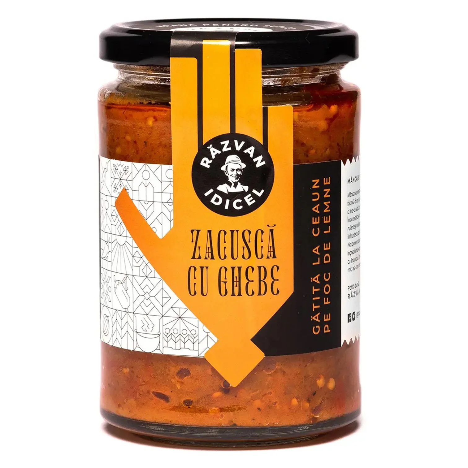 Muraturi si zacusti - Zacusca cu Ghebe 350g - Razvan Idicel