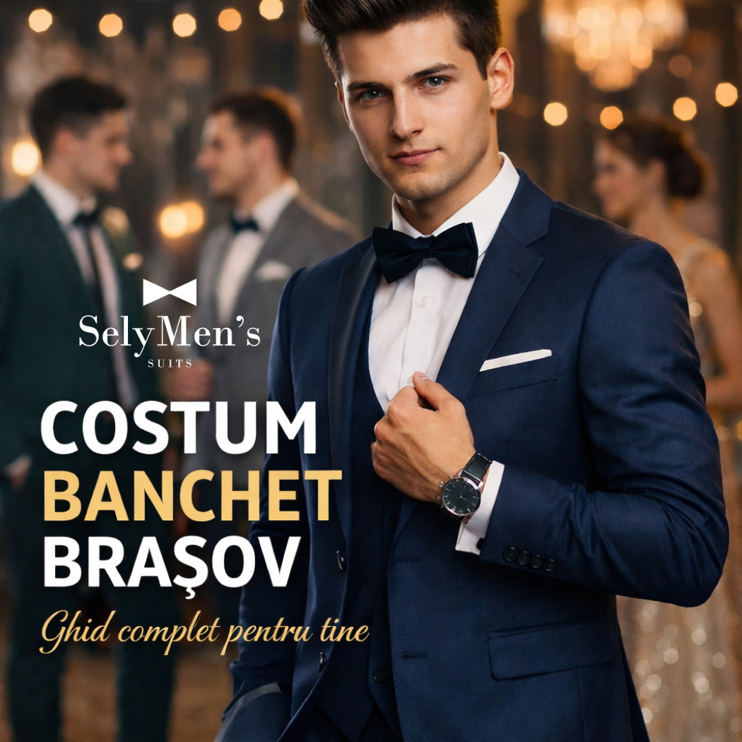 Costum banchet Brașov – Ghid complet pentru alegerea ținutei perfecte (2026)