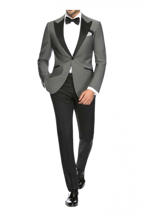 Costum Ceremonie Expresiv Gri [1]