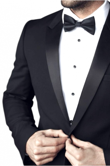 Costum Ceremonie Expresiv Negru [2]