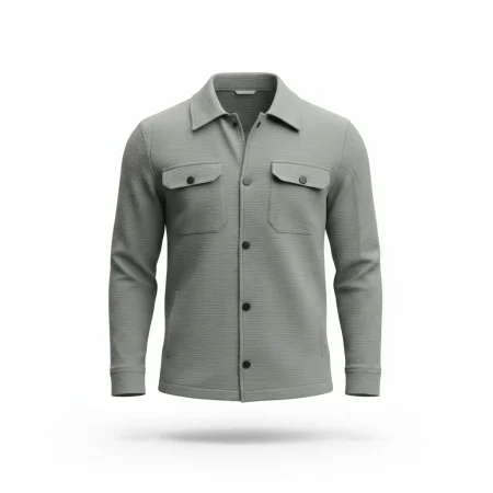 Costum Smart Casual Gri [4]