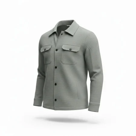 Costum Smart Casual Gri [5]