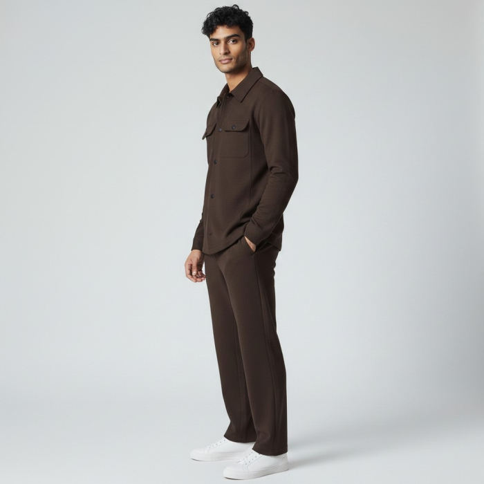Costum Smart Casual Maro [3]