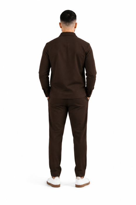 Costum Smart Casual Maro [4]