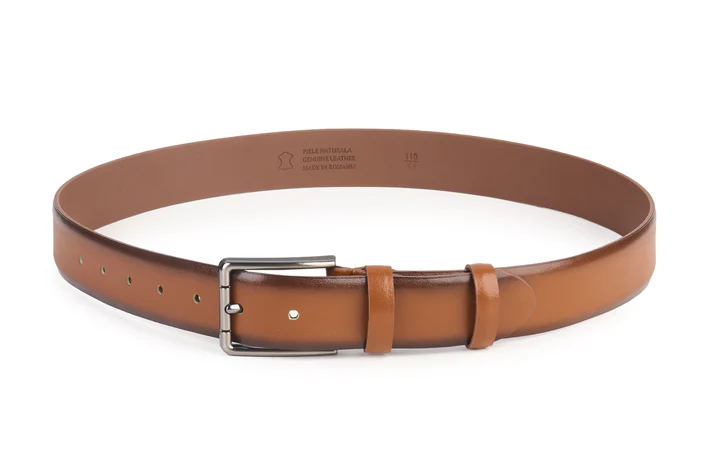 CUREA BĂRBAȚI PIELE NATURALĂ CUOIO MARO DESCHIS [2]