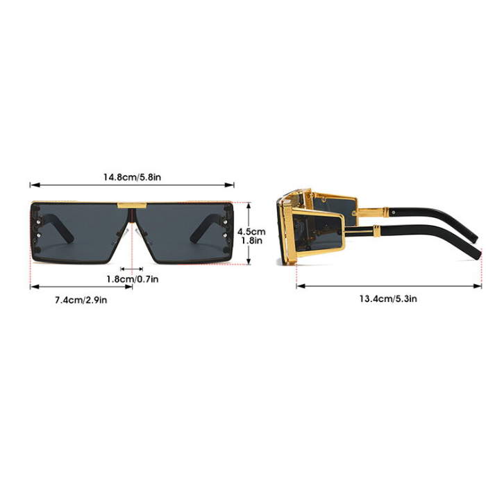 Ochelari de Soare Freeze golden/black [4]
