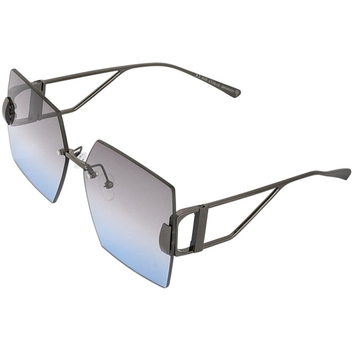 Ochelari de soare Rimless Square - blue [1]
