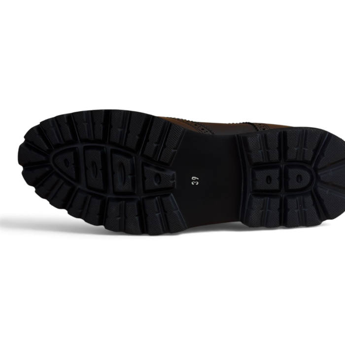 Pantofi Bărbați Brogue Classic din Piele Neagră [6]