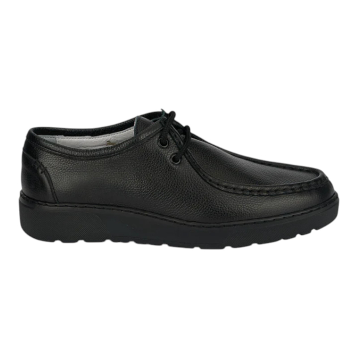 Pantofi barbati din piele naturala neagra [3]
