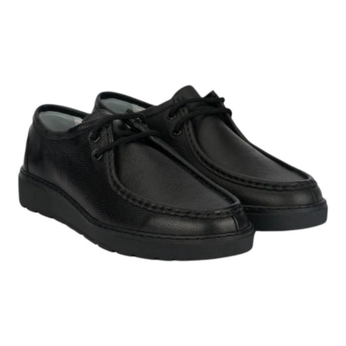 Pantofi barbati din piele naturala neagra [2]