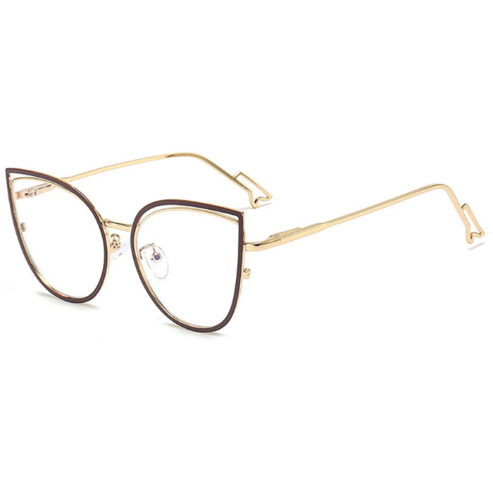 Rama de Ochelari Dama Candy burgundy/gold protectie PC [1]
