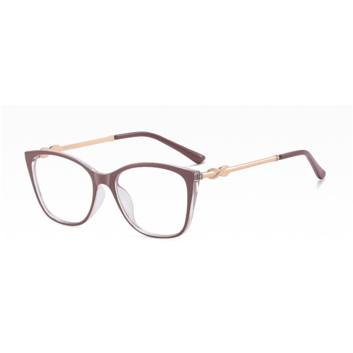 Rame de Ochelari Dama Azore dusty pink/gold protectie PC [1]