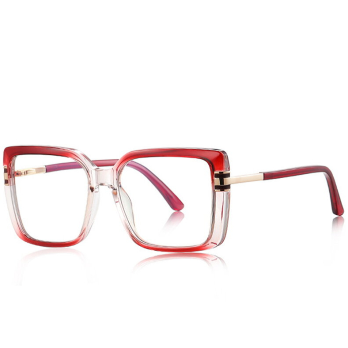 Rame de Ochelari Dama Bianka red transparent/gold protectie PC [1]