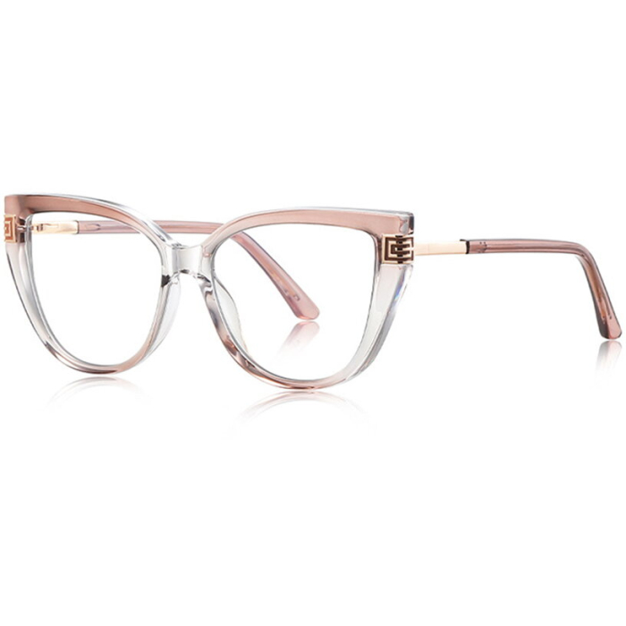 Rame de Ochelari Dama Fatima beige transparent/gold protectie PC [1]
