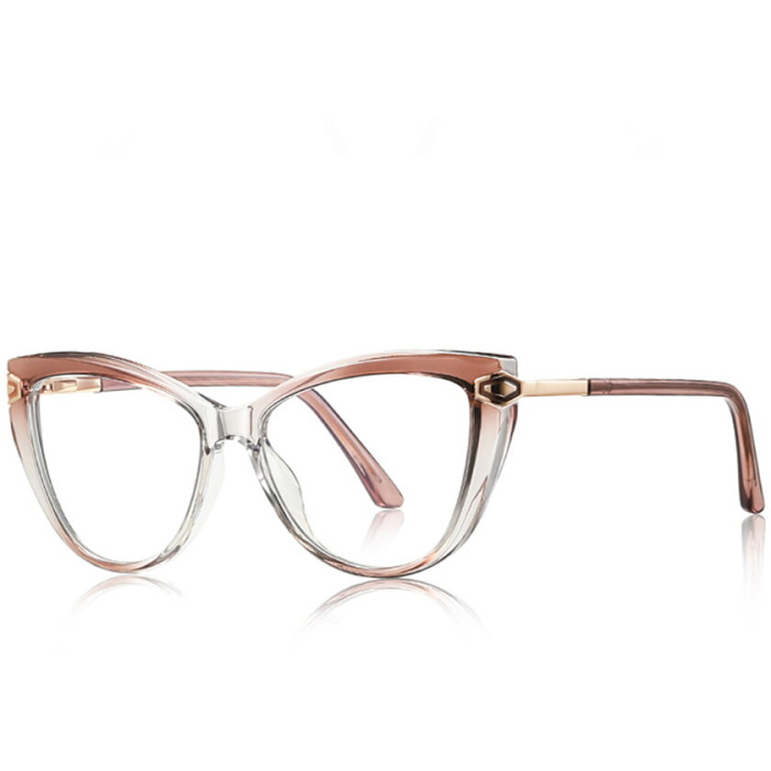 Rame de Ochelari Dama Ilona beige transparent/gold protectie PC [1]