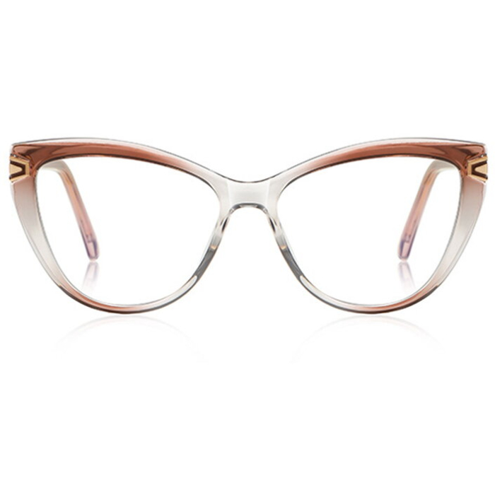 Rame de Ochelari Dama Ilona beige transparent/gold protectie PC [3]