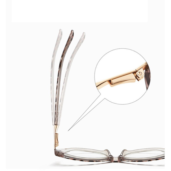 Rame de Ochelari Dama Ilona beige transparent/gold protectie PC [2]