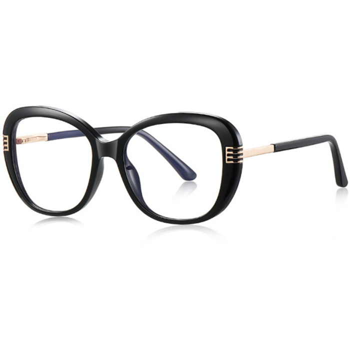 Rame de Ochelari Dama Iriss black/gold protectie PC [1]
