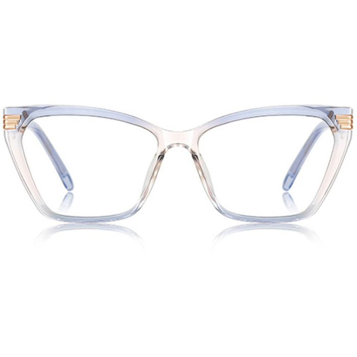 Rame de Ochelari Dama Trixie blue transparent/gold protectie PC [2]