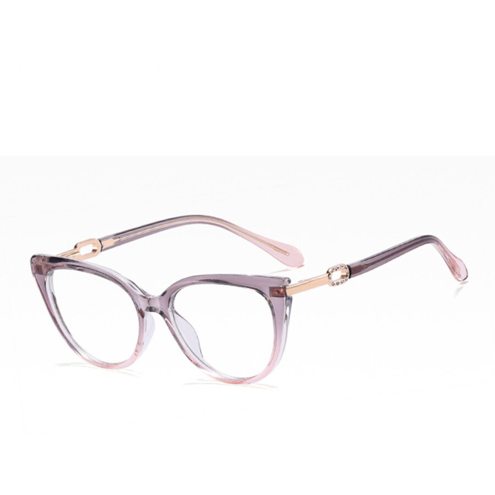 Rame de Ochelari Dama Vallery purple transparent/gold protectie PC [1]