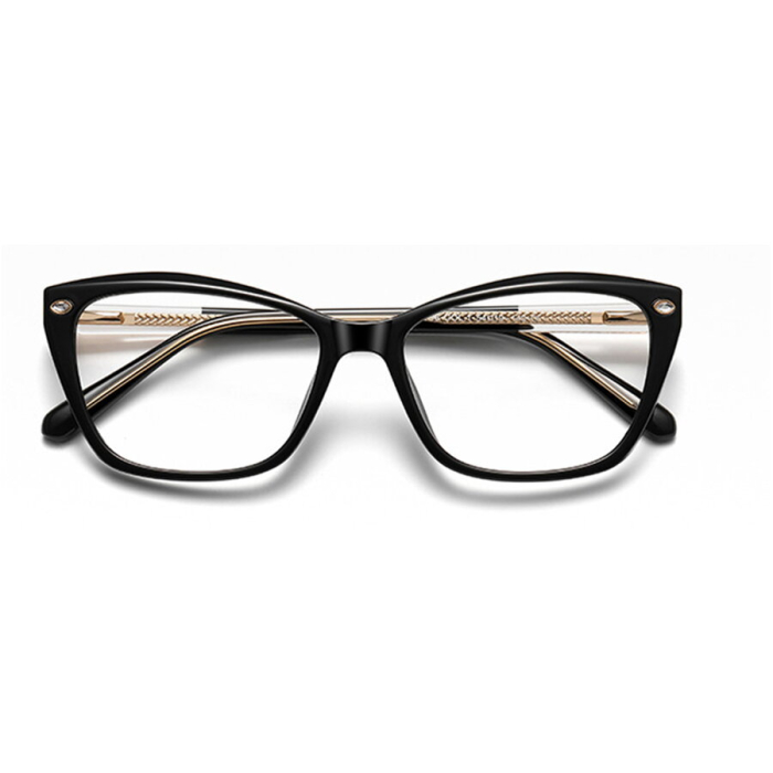 Rame de Ochelari Rame ochelari de vedere dama Silvie black/gold protectie PC [2]