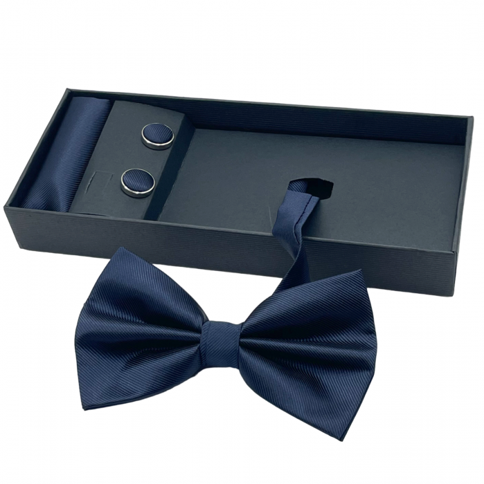 Set papion Bleumarin Navy Gentleman’s Choice [3]