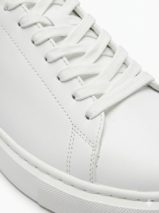 Sneakers Bărbați All-White - Piele 100% Naturală Premium [3]