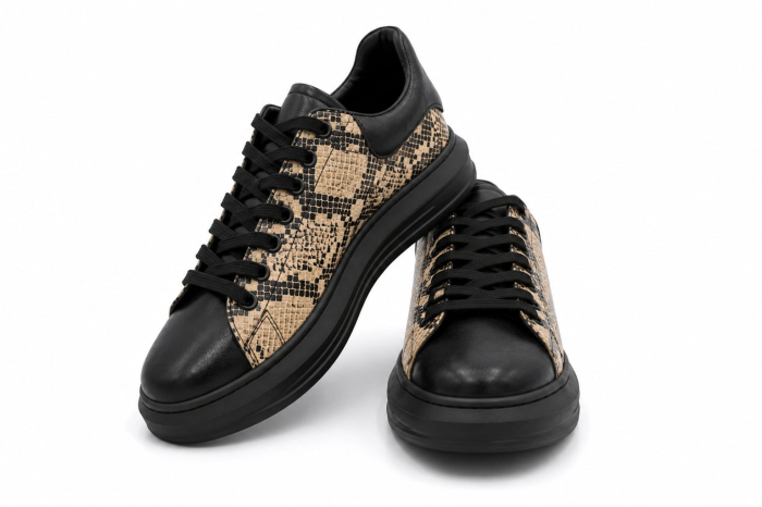 Sneakers Damă Luna Python din Piele Naturală – Fabricați în România [2]