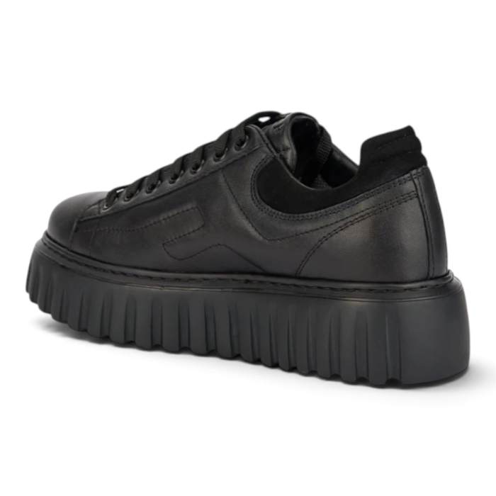 Sneakers Damă Victoria Black din Piele Naturală de Vițel [4]