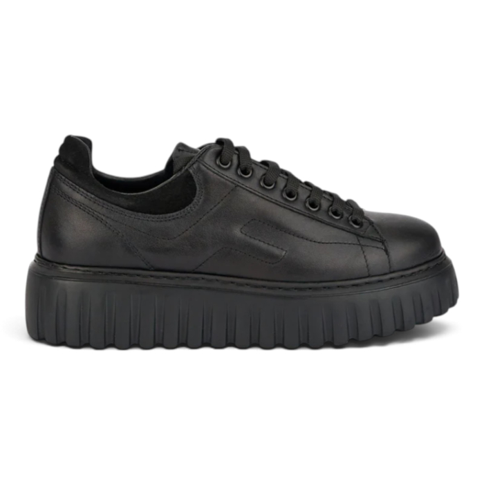 Sneakers Damă Victoria Black din Piele Naturală de Vițel [2]