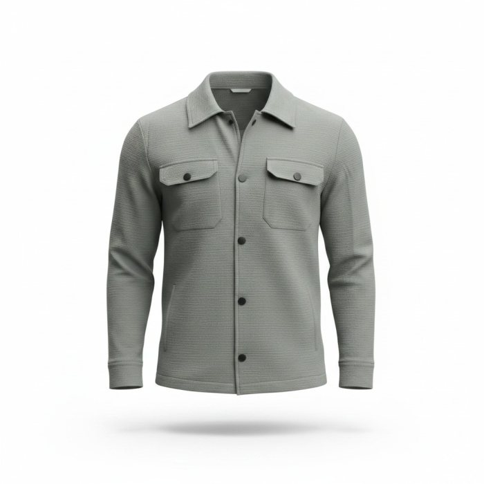 Costum Smart Casual Gri [5]