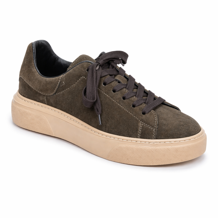 Sneakers Urban Bărbați Piele Întoarsă Maro - Gum Sole Edition [4]