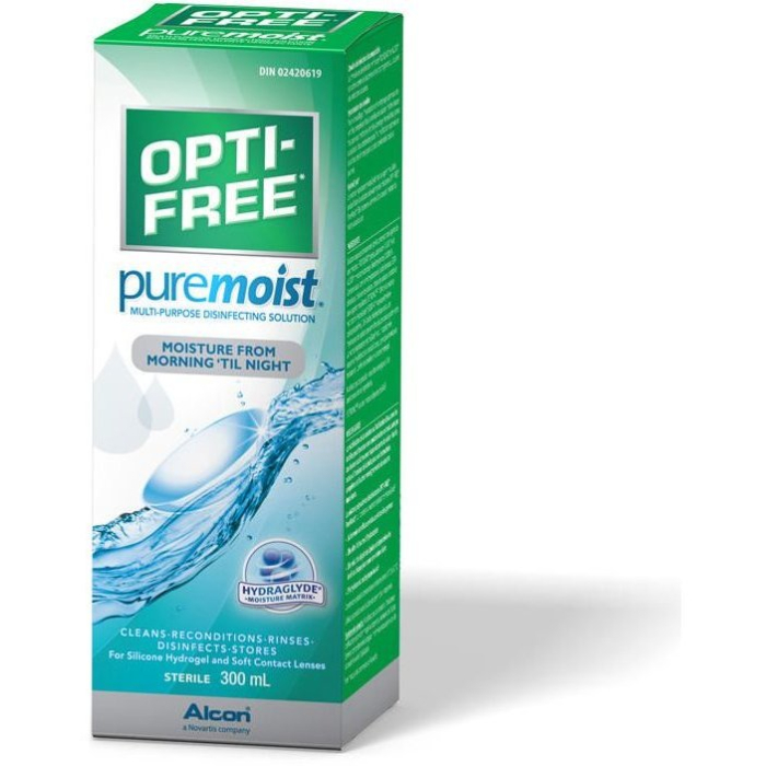 Solutie intretinere lentile de contact Solutie lentile contact Opti-Free Pure Moist 300 ml [1]