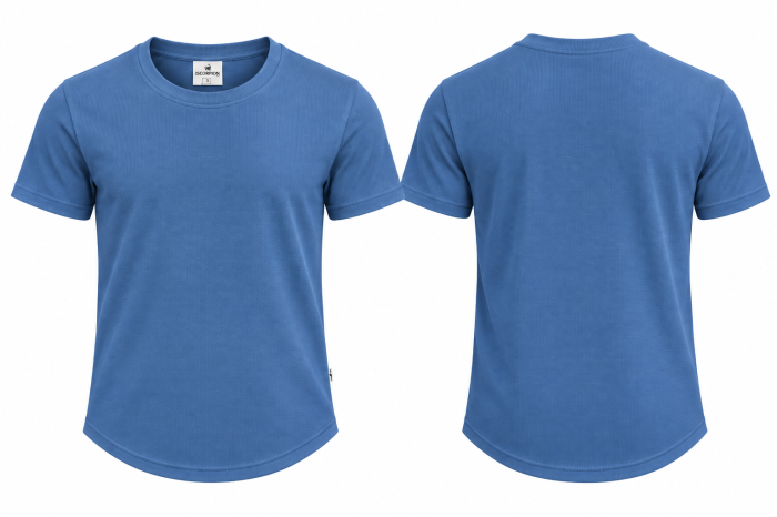 Tricou Barbati Albastru Texturat [2]