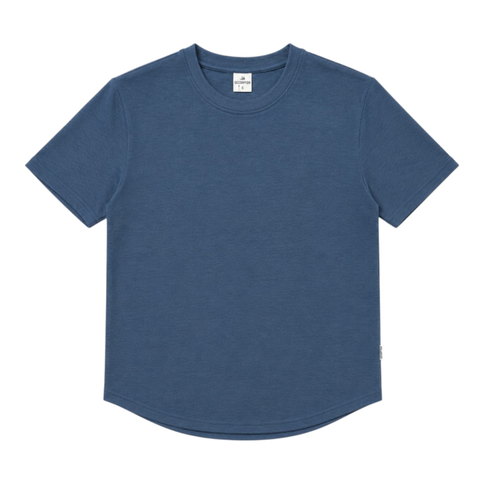 Tricou Bărbați Bleu Texturat [3]