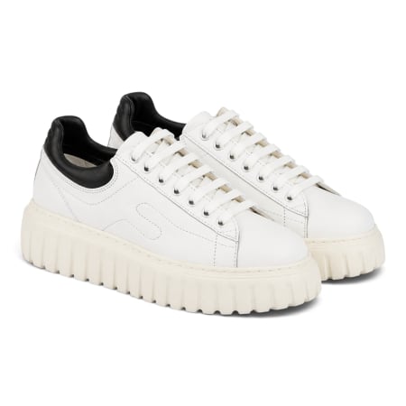 Noutăți - Sneakers Dama Victoria White – Piele Naturală de Vitel