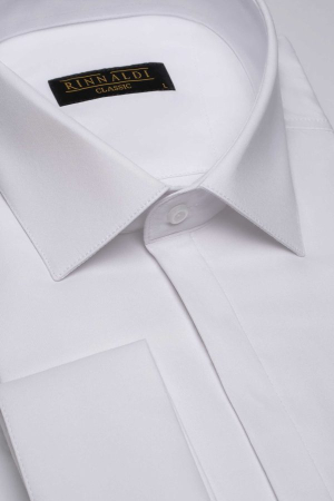 Cămașă manșetă dublă Rinnaldi Alba [2]