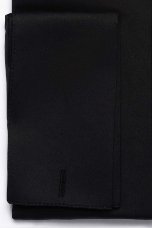 Cămașă Rinnaldi neagră office bumbac [1]