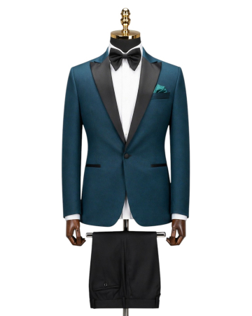Costume - Costum Ceremonie Expresiv Verde