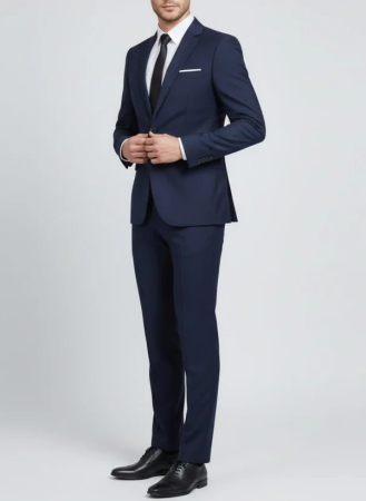 Costume - Costum Clasic Bleumarin