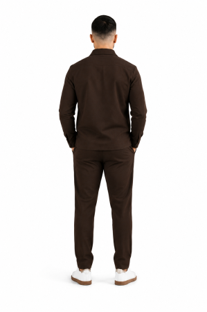 Costum Smart Casual Maro [3]