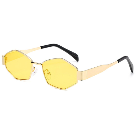 Ochelari de soare - Ochelari de Soare Denisse gold/yellow