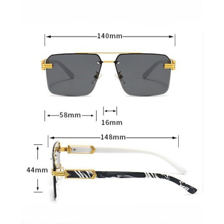 Ochelari de Soare Sammy gold brown/black [3]