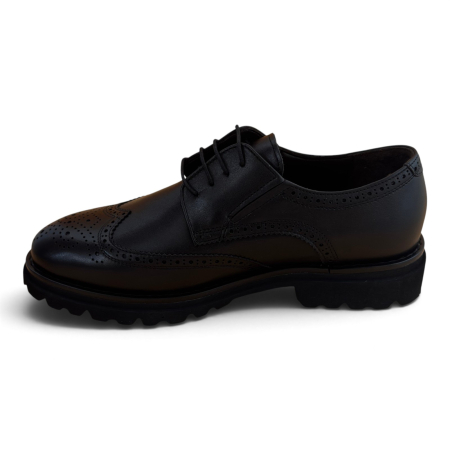 Pantofi Bărbați Brogue Classic din Piele Neagră [7]